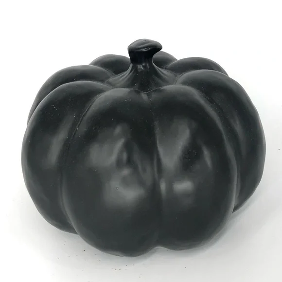Rae Dunn Spooky Pumpkin Black Halloween Decor Large Letter - Picture 2 of 5